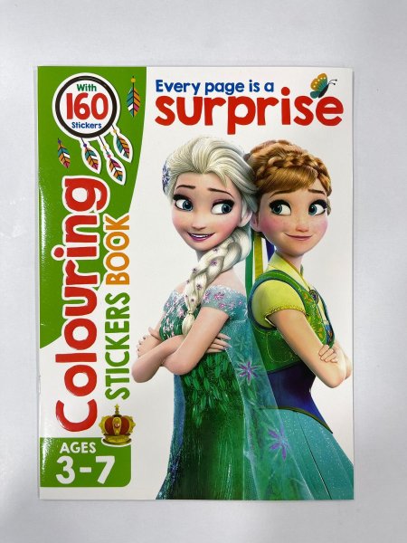 دفتر تلوين فروزن